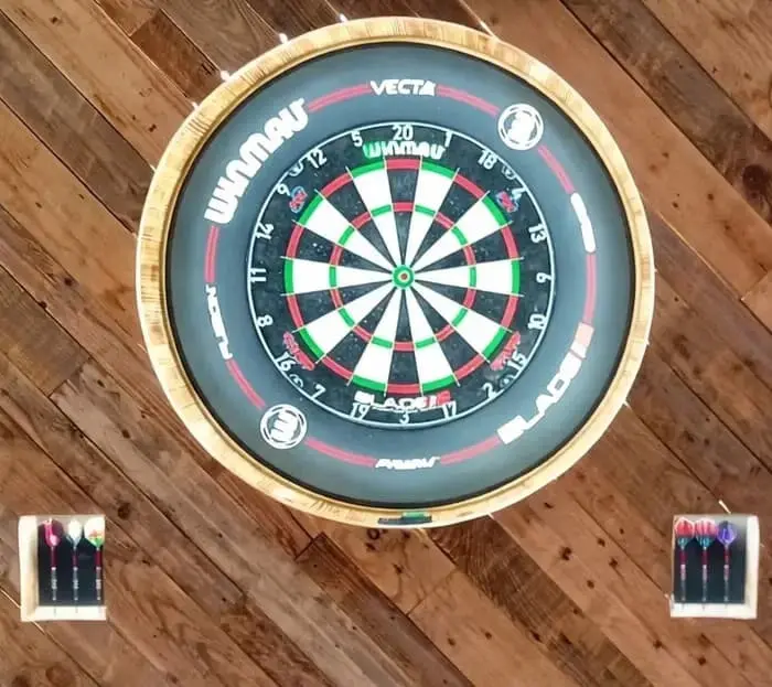 Installation intégrée dans le mur chez Romain