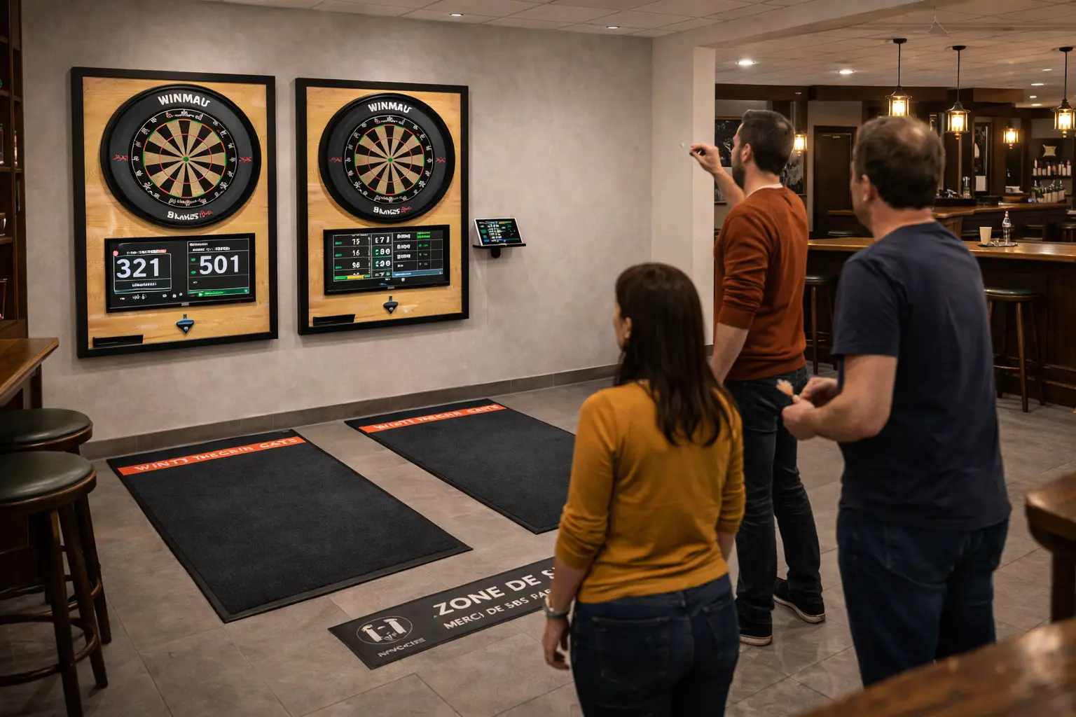 Exemples de réalisations pour bars